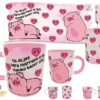 Gravity Falls, Pato 02 · Plantilla editable para taza de sublimación