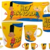 Hey Arnold! · Plantilla editable para taza de sublimación