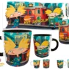 Hey Arnold! 02 · Plantilla editable para taza de sublimación