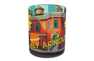 Hey Arnold! 02 · Plantilla editable para taza de sublimación