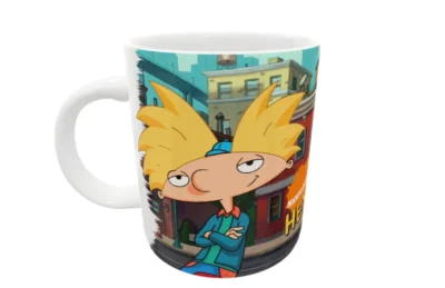 Hey Arnold! 02 · Plantilla editable para taza de sublimación