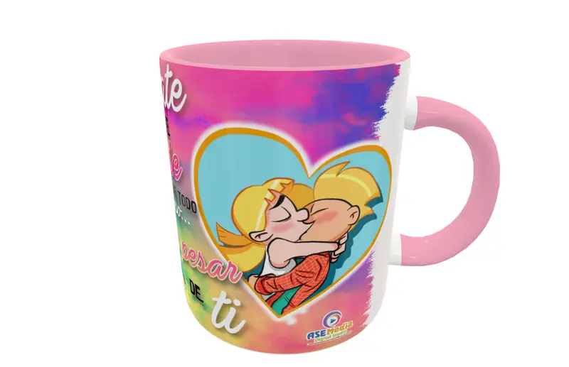 Hey Arnold! 03 · Plantilla editable para taza de sublimación