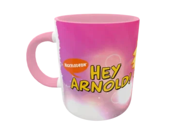 Hey Arnold! 04 · Plantilla editable para taza de sublimación