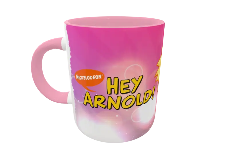 Hey Arnold! 04 · Plantilla editable para taza de sublimación