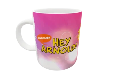 Hey Arnold! 04 · Plantilla editable para taza de sublimación