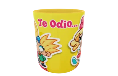 Hey Arnold! 05 · Plantilla editable para taza de sublimación