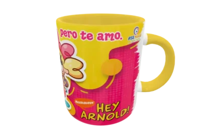 Hey Arnold! 05 · Plantilla editable para taza de sublimación