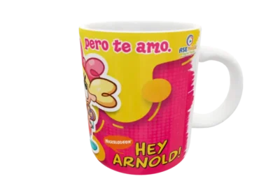 Hey Arnold! 05 · Plantilla editable para taza de sublimación