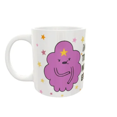 ¡No Toques mi Taza Estúpida! · Plantilla editable para taza de sublimación