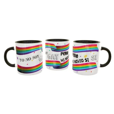 Yo No Soy Gay · Plantilla editable para taza de sublimación