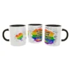 No Tengas Miedo · Plantilla editable para taza de sublimación