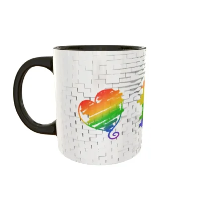No Tengas Miedo · Plantilla editable para taza de sublimación