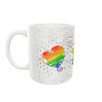 No Tengas Miedo · Plantilla editable para taza de sublimación