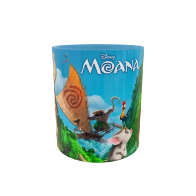 Plantilla digital AI y PNG Moana. No incluye taza física.