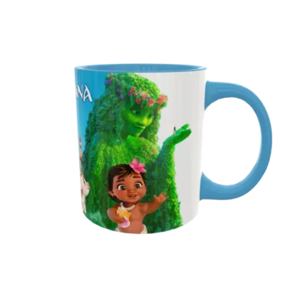 Plantilla digital AI y PNG Moana. No incluye taza física.