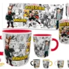 My Hero Academia, Bakugou · Plantilla editable para taza de sublimación