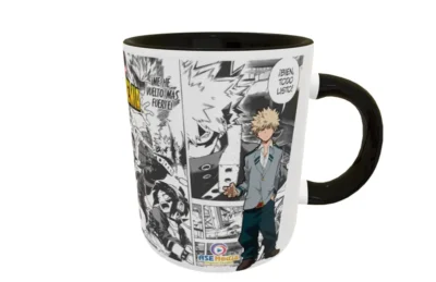 My Hero Academia, Bakugou · Plantilla editable para taza de sublimación