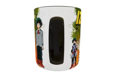 My Hero Academia, Izuku Midoriya 02 · Plantilla editable para taza de sublimación