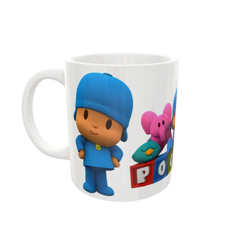 Pocoyo vista de taza 1