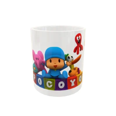 Pocoyo vista de taza 2