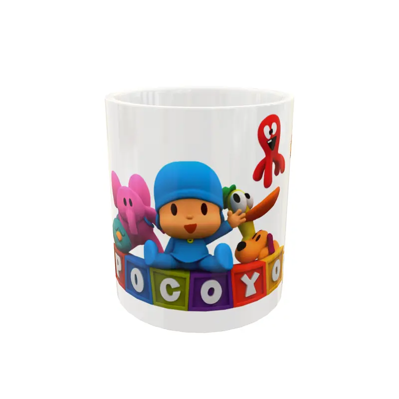 Pocoyo vista de taza 2