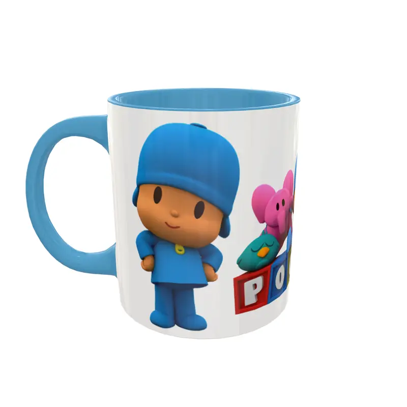 Pocoyo vista de taza 4