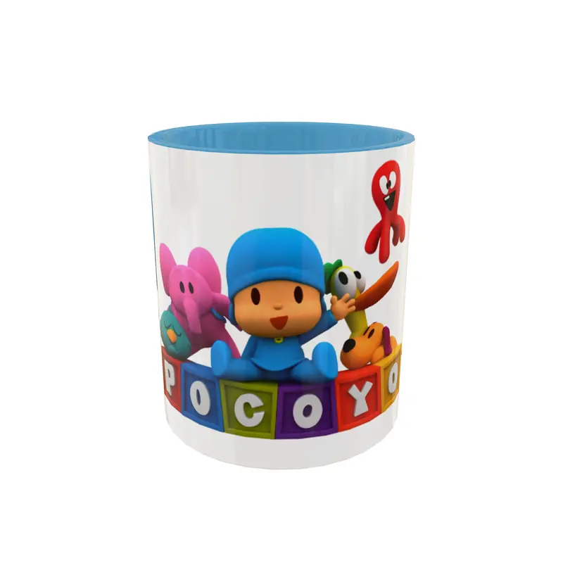 Pocoyo vista de taza 5