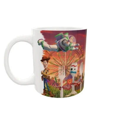 Alternative view of Toy Story · Plantilla editable para taza de sublimación