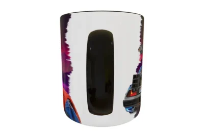 Volver Al Futuro · Plantilla editable para taza de sublimación