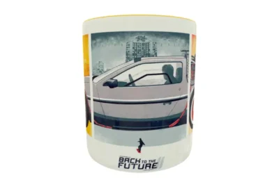 Volver Al Futuro 03 · Plantilla editable para taza de sublimación