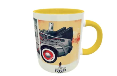 Volver Al Futuro 03 · Plantilla editable para taza de sublimación