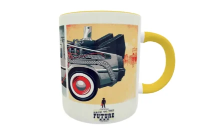 Volver Al Futuro 03 · Plantilla editable para taza de sublimación