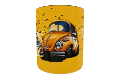 Volkswagen 04 · Plantilla editable para taza de sublimación