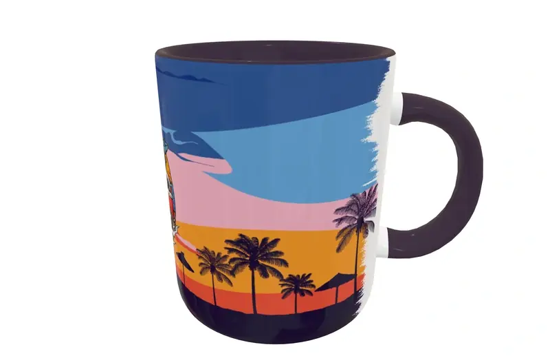 Volkswagen 05 · Plantilla editable para taza de sublimación