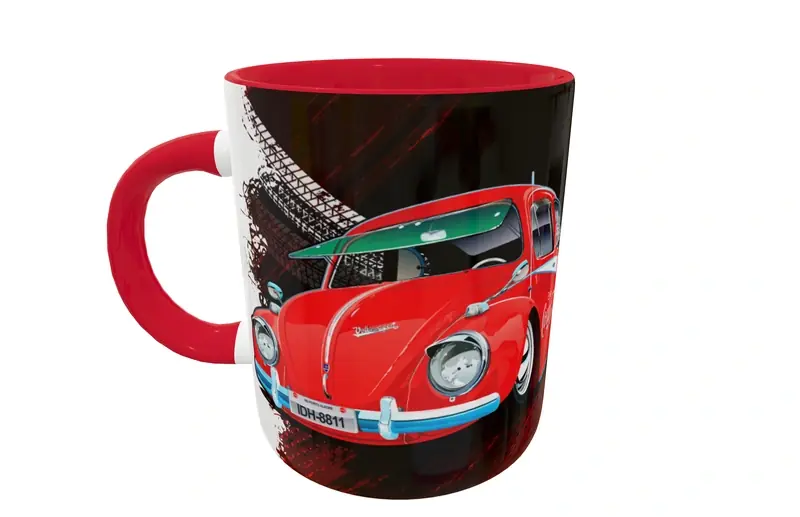 Volkswagen 06 · Plantilla editable para taza de sublimación