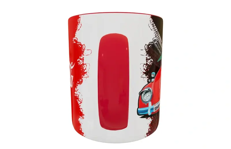 Volkswagen 06 · Plantilla editable para taza de sublimación