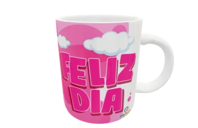 Plantilla digital Unicornios para sublimación; vista aplicada original en taza; no incluye taza fÃsica.